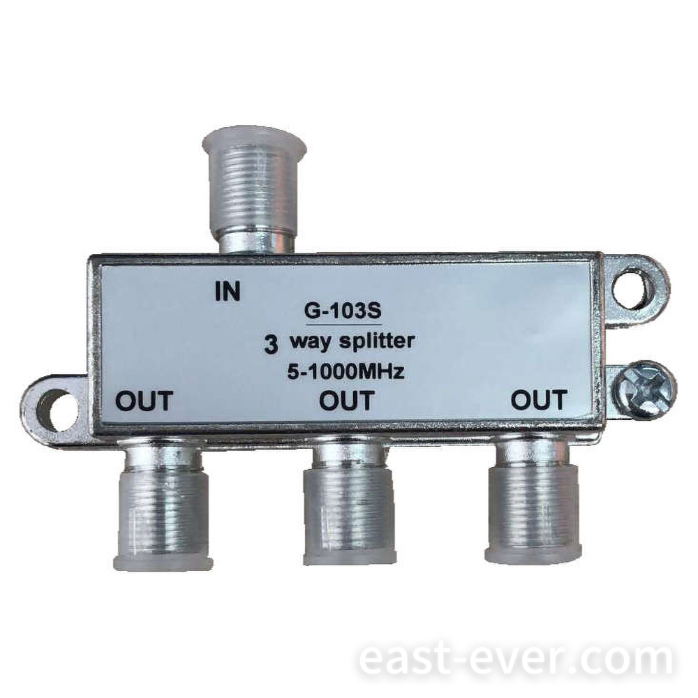 2路分配器｜3路分配器｜4路分配器 75Ω 5-1218 MHz