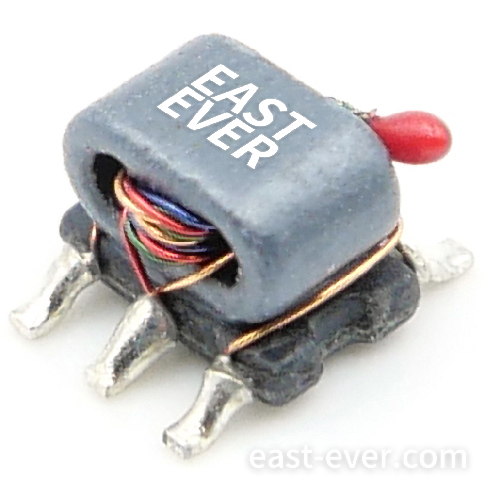 75Ω 1: 6CT 磁通耦合變壓器 1-300 MHz