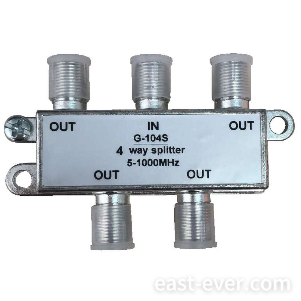 2路分配器｜3路分配器｜4路分配器 75Ω 5-1218 MHz