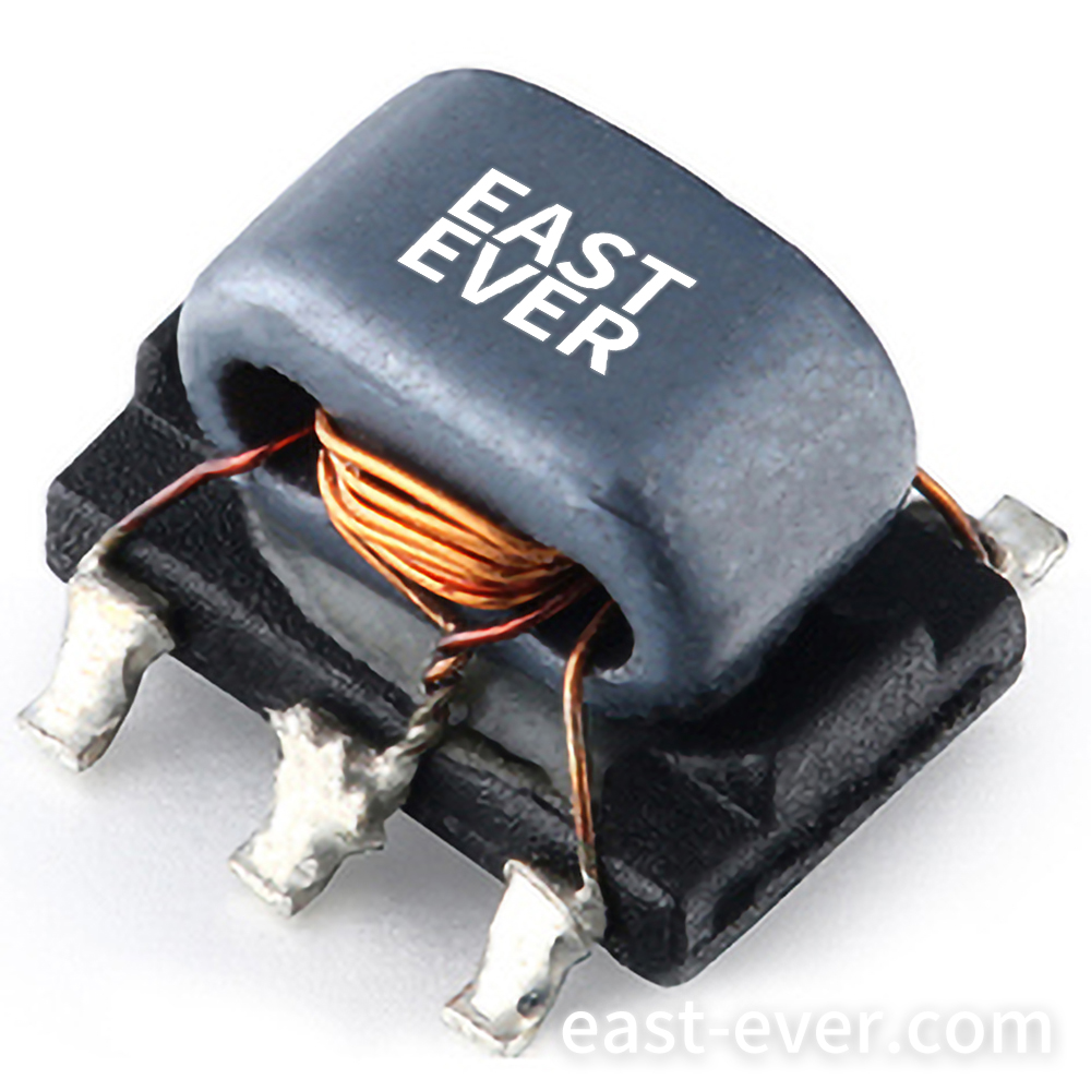75Ω 2: 1CT 磁通耦合變壓器 5-300 MHz